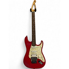 Used Floyd Rose discovery Series Red Solid Body Electric Guitar