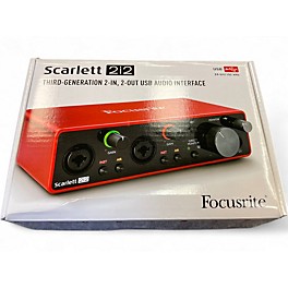 Used Focusrite Scarlett 2i2 Gen 3 Audio Interface