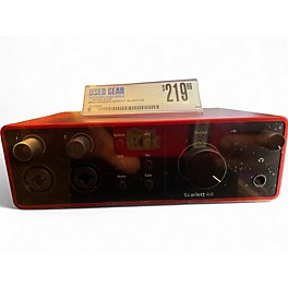 Used Focusrite Scarlett 4i4 Gen 4 Audio Interface