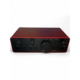 Used Focusrite Scarlett Solo Gen 4 Audio Interface