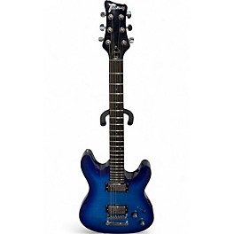 Used Framus Diablo Blue Solid Body Electric Guitar