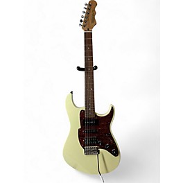 Used Fret-King CORONA ‘GW’ GEOFF WHITEHORN Vintage White Solid Body Electric Guitar