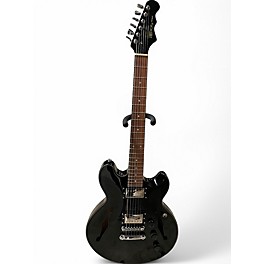 Used Fret-King Elise Black Hollow Body Electric Guitar