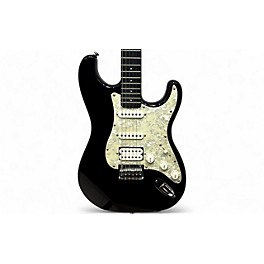 Used Fretlight 400 SERIES STRATOCASTER Black and White Solid Body Electric Guitar
