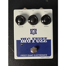 Used Used Frost Giant Electronics Big Fuzz Effect Pedal