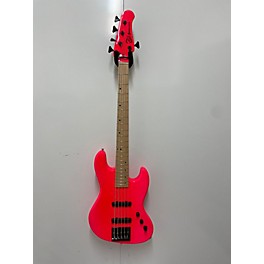 Used Used Funk J5 Hot Pink Electric Bass Guitar