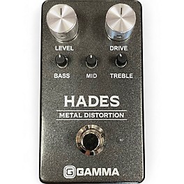 Used GAMMA Hades Metal Distortion Effect Pedal