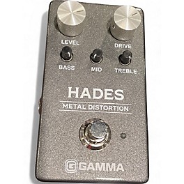 Used GAMMA Hades metal distortion Effect Pedal