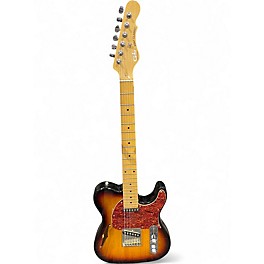Used G&L ASAT Classic Tribute Thinline 2 Tone Sunburst Hollow Body Electric Guitar