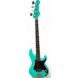 Used G&L Kiloton Belair Green Electric Bass Guitar