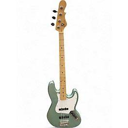 Used G&L Tribute JB Metallic Green Electric Bass Guitar