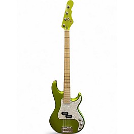 Used G&L USA  SB-1 MTO LIME GREEN Electric Bass Guitar