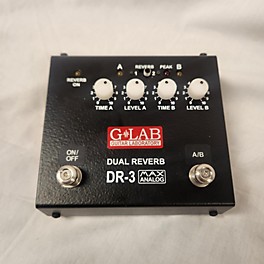 Used Used GLAB DR3 Max Analog Dual Reverb Effect Pedal