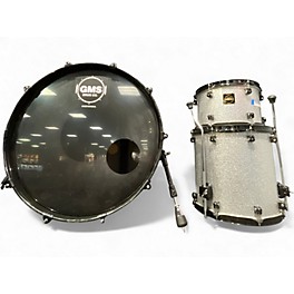 Used GMS 3 Piece SE SERIES Silver Sparkle Drum Kit