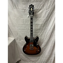 Used Used GROTE SEMI HOLLOW Vintage Sunburst Hollow Body Electric Guitar