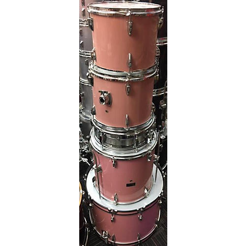 Used Gammon 5 piece 5 Piece Drum Set Barbie Pink Drum Kit Guitar Center