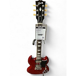 Used Gibson 1961 Reissue SG Red Solid Body Electric Guitar