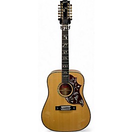 Used Gibson Custom Shop Hummingbird Custom 12 String Koa Natural 12 String Acoustic Electric Guitar