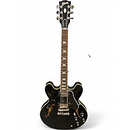 Used Gibson ES335 Traditional VINTAGE EBONY Hollow Body Electric Guitar