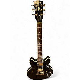 Used Gibson ES339 Trans Black Hollow Body Electric Guitar