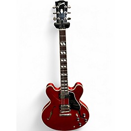 Used Gibson ES345 Cherry Hollow Body Electric Guitar