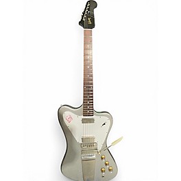 Used Gibson Firebird Non Reverse Custom Shop Silver Sparkle Solid Body Electric Guitar