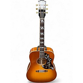 Used Gibson Hummingbird Honey Burst Acoustic Electric Guitar