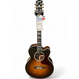 Used Gibson J165EC tabacco sunburst Acoustic Electric Guitar