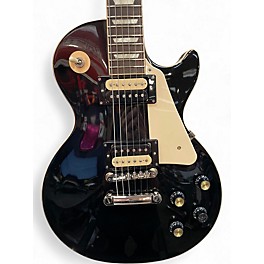Used Gibson Les Paul Classic Black Solid Body Electric Guitar