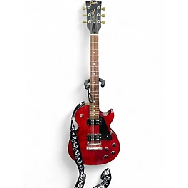 Used Gibson Les Paul Faded Red Solid Body Electric Guitar