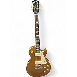 Used Gibson Les Paul Standard 1950S Neck Gold Top Solid Body Electric Guitar