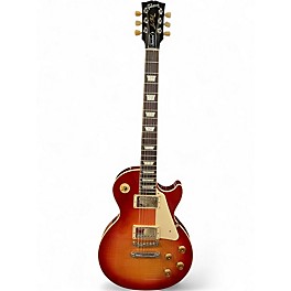 Used Gibson Les Paul Standard '50s Figured Top Heritage Cherry Sunburst Solid Body Electric Guitar