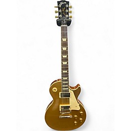 Used Gibson Les Paul Standard 50s Gold Top Solid Body Electric Guitar