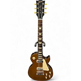 Used Gibson Les Paul Studio 70's Tribute Gold Solid Body Electric Guitar