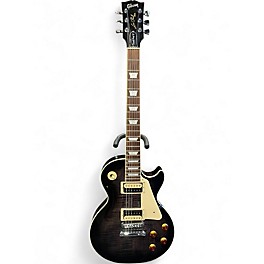 Used Gibson Les Paul Traditional Pro V Ebony Solid Body Electric Guitar