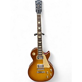 Used Gibson Les Paul Traditional Pro V Satin Top Iced Tea Burst Solid Body Electric Guitar