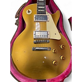 Used Gibson Murphy Lab 1957 Les Paul Goldtop Reissue Ultra Heavy Aged Gold Top Solid Body Electric Guitar