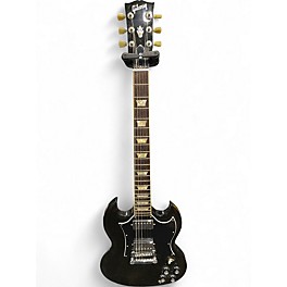 Used Gibson SG Standard Black Solid Body Electric Guitar