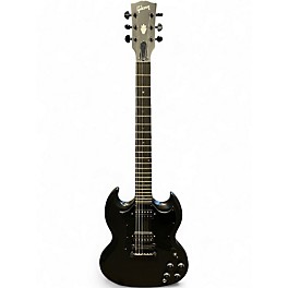 Used Gibson SG TRIBUTE RAVEN Black Solid Body Electric Guitar