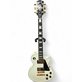 Used Gibson les Paul custom Alpine White Solid Body Electric Guitar