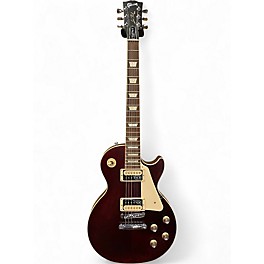 Used Gibson les paul trad pro V Burgundy Solid Body Electric Guitar