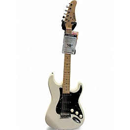 Used Glarry Stratocaster White Solid Body Electric Guitar