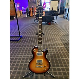 Used Glen Burton Single Cut 3 Tone Sunburst Solid Body Electric Guitar