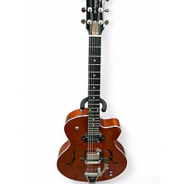 Used Godin 5TH Avenue Uptown Custom Havana Brown Hollow Body Electric Guitar