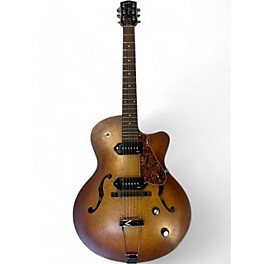 Used Godin 5th Avenue Kingpin II Cognac Burst Hollow Body Electric Guitar