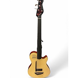 Used Godin A5 Ultra 5 String Natural Acoustic Bass Guitar