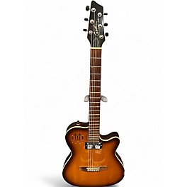 Used Godin A6 ULTRA COGNAC Cognac Burst Acoustic Electric Guitar