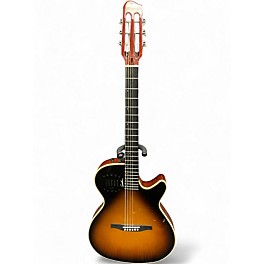 Used Godin Multiac Duet Ambiance 2 Color Sunburst Acoustic Electric Guitar