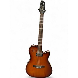 Used Godin Multiac Tobacco Burst Classical Acoustic Electric Guitar
