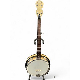 Used Gold Tone CC100R Left Handed natural Banjo